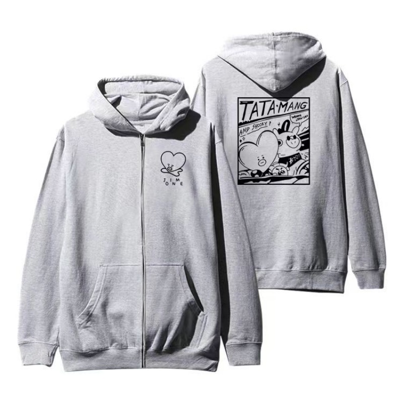 Kawaii BT21 Sweatshirt Hoodie  - Tippet Line review and price