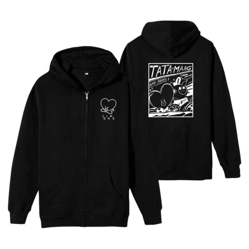 Kawaii BT21 Sweatshirt Hoodie  - Tippet Line review and price